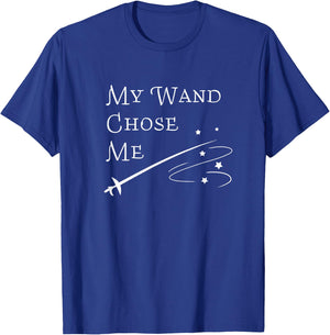 My wand chose me! Foil-fencing T-Shirt - T-Shirt | Royal