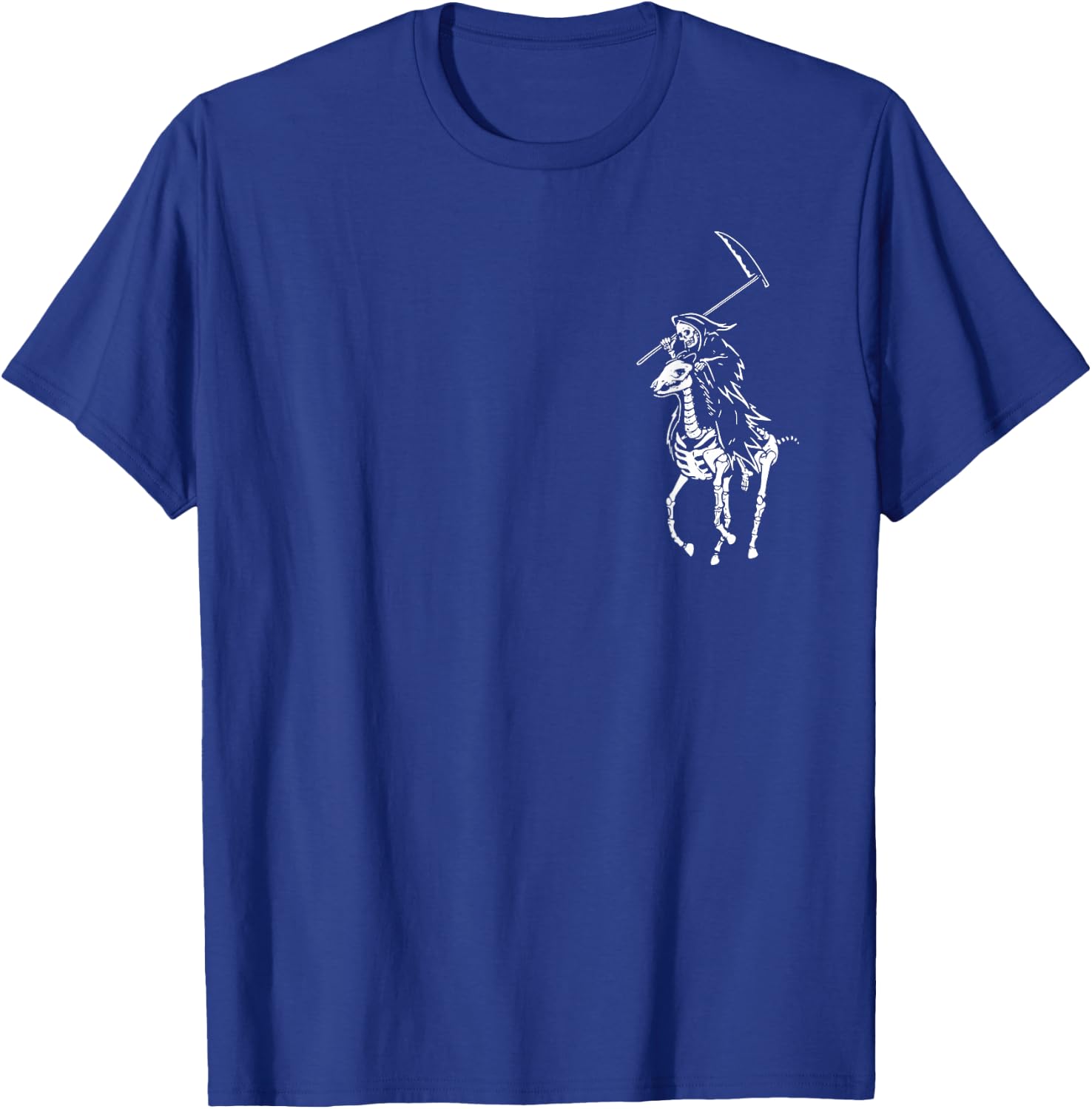 Polo Grim Reaper Vintage Death T-Shirt - T-Shirt | Royal