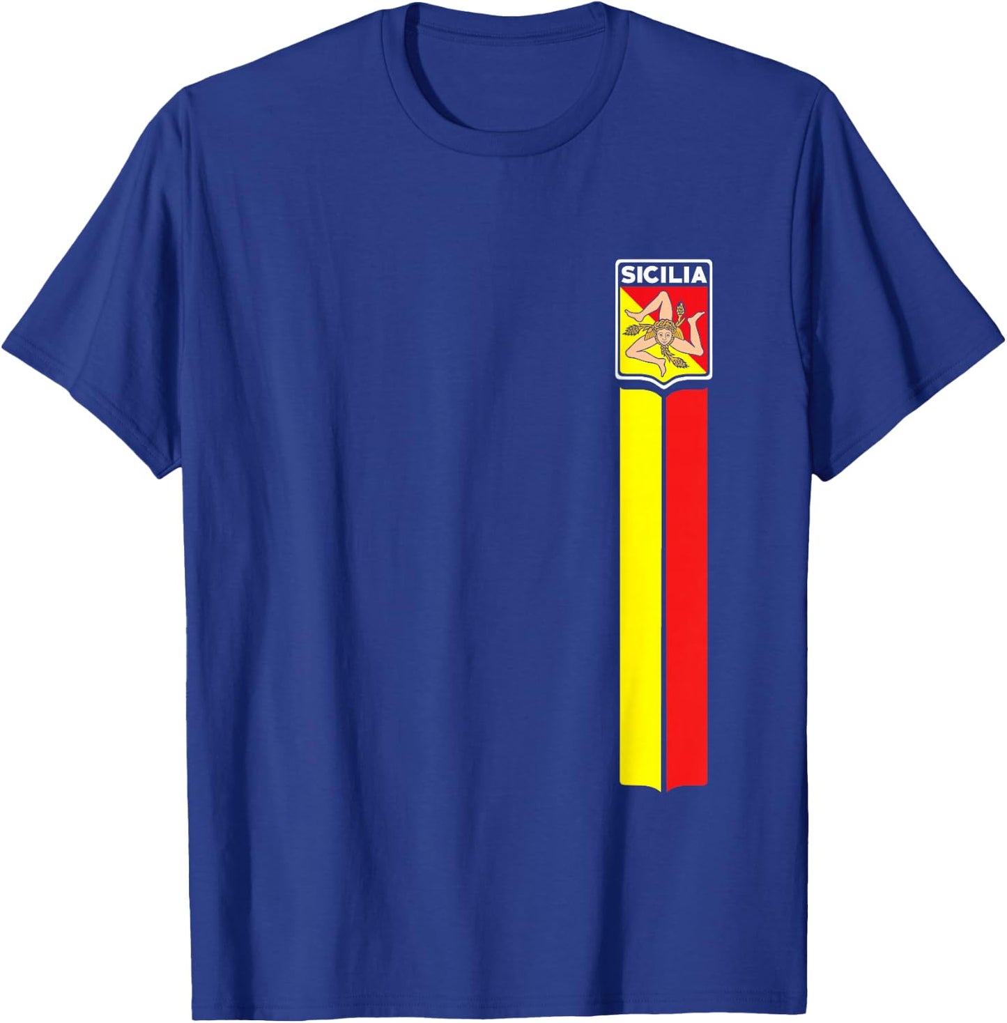 Sicilian Flag T-Shirt - T-Shirt | Royal