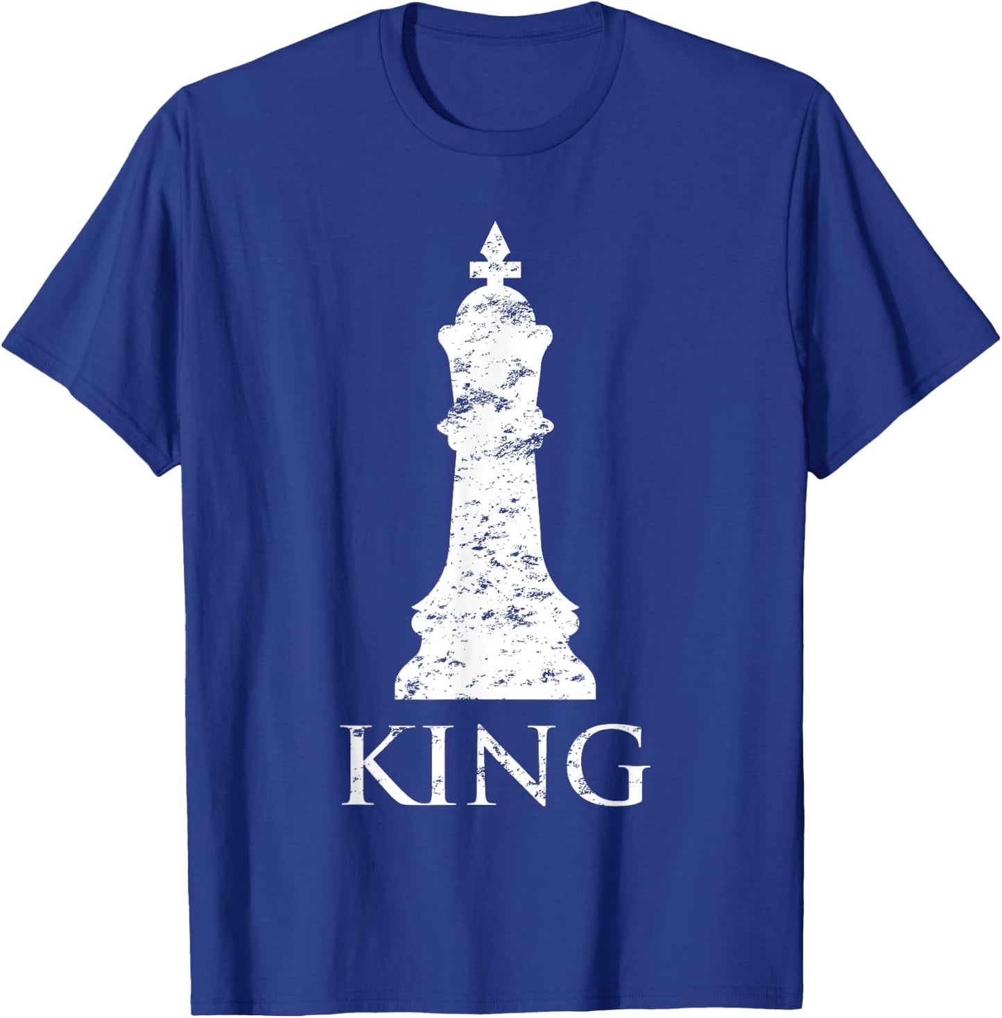 Funny Chess Pieces King Chess player Checkmate T-Shirt - T-Shirt | Royal