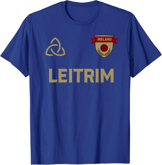 Leitrim Gaelic Jersey T-Shirt - T-Shirt | Royal