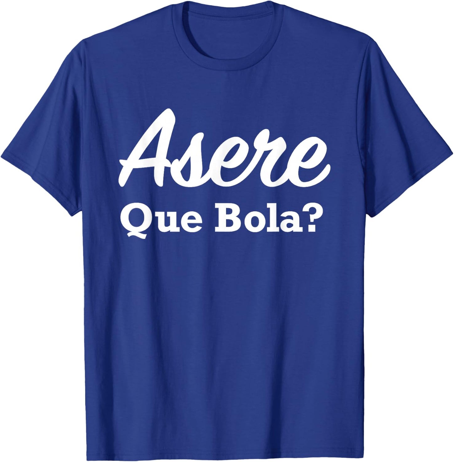 Asere This Ball Cuban T-Shirt - T-Shirt | Royal