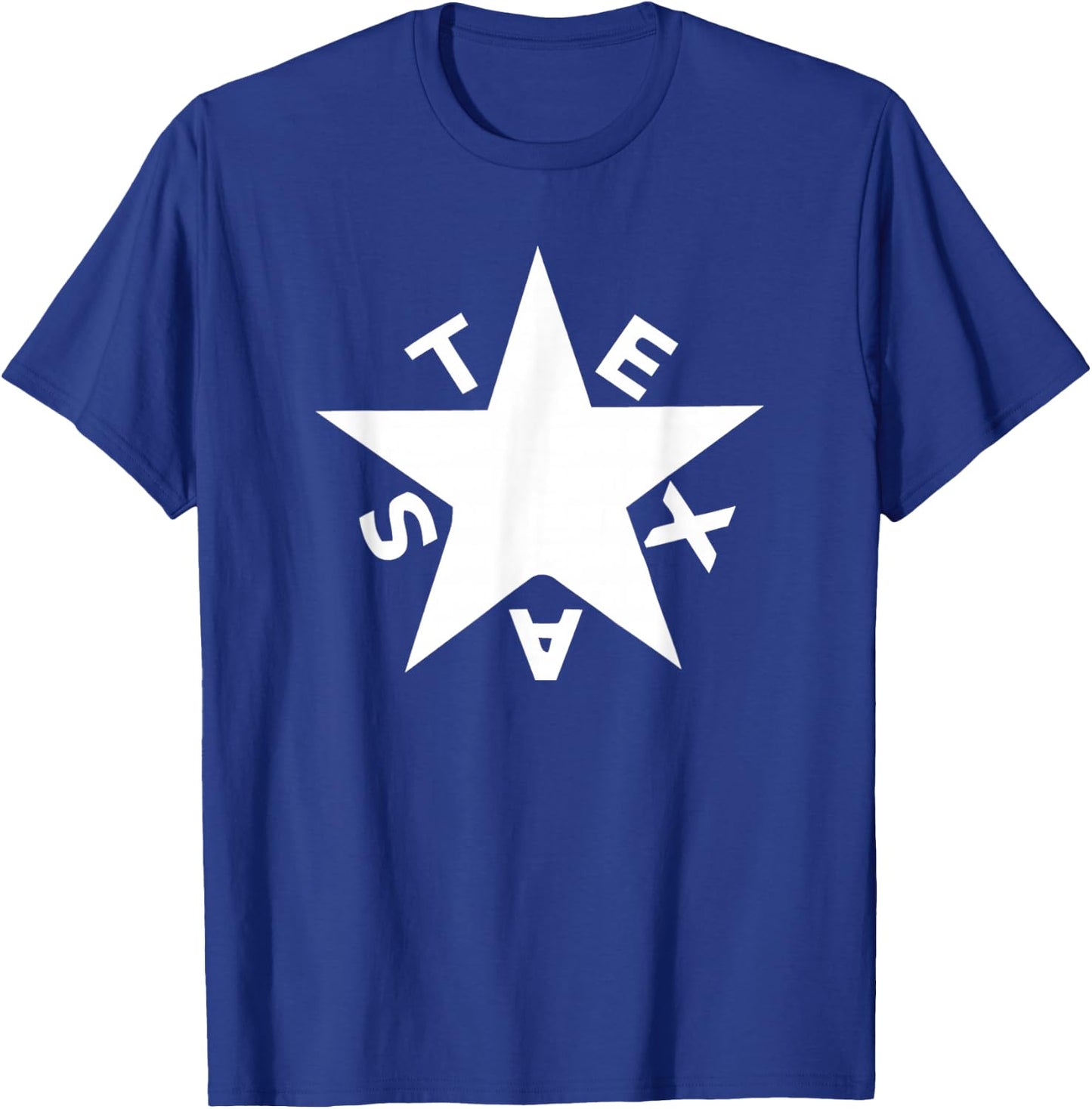 Lorenzo de Zavala Flag Texas T-Shirt - T-Shirt | Royal