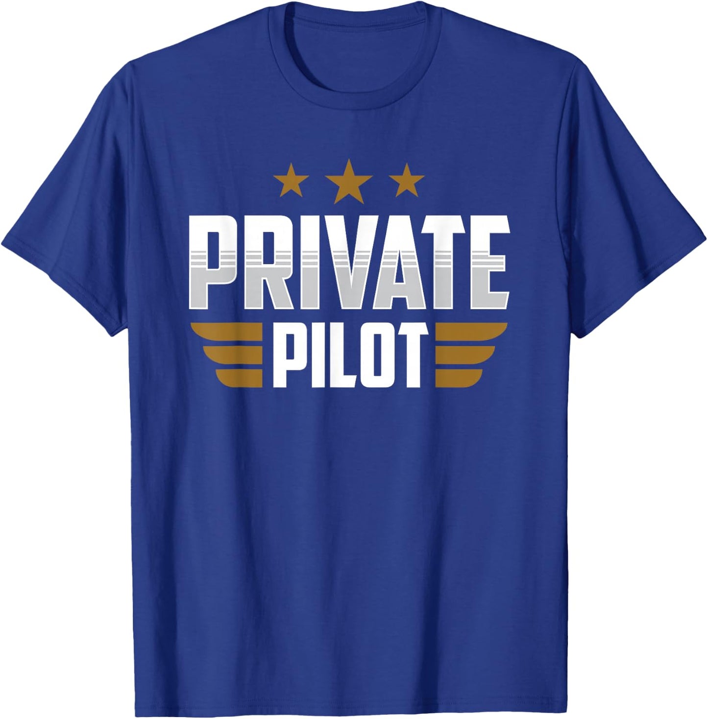 Privatpilot Jet Private Plane Small Plane Light Aircraft T-Shirt - T-Shirt | Royal