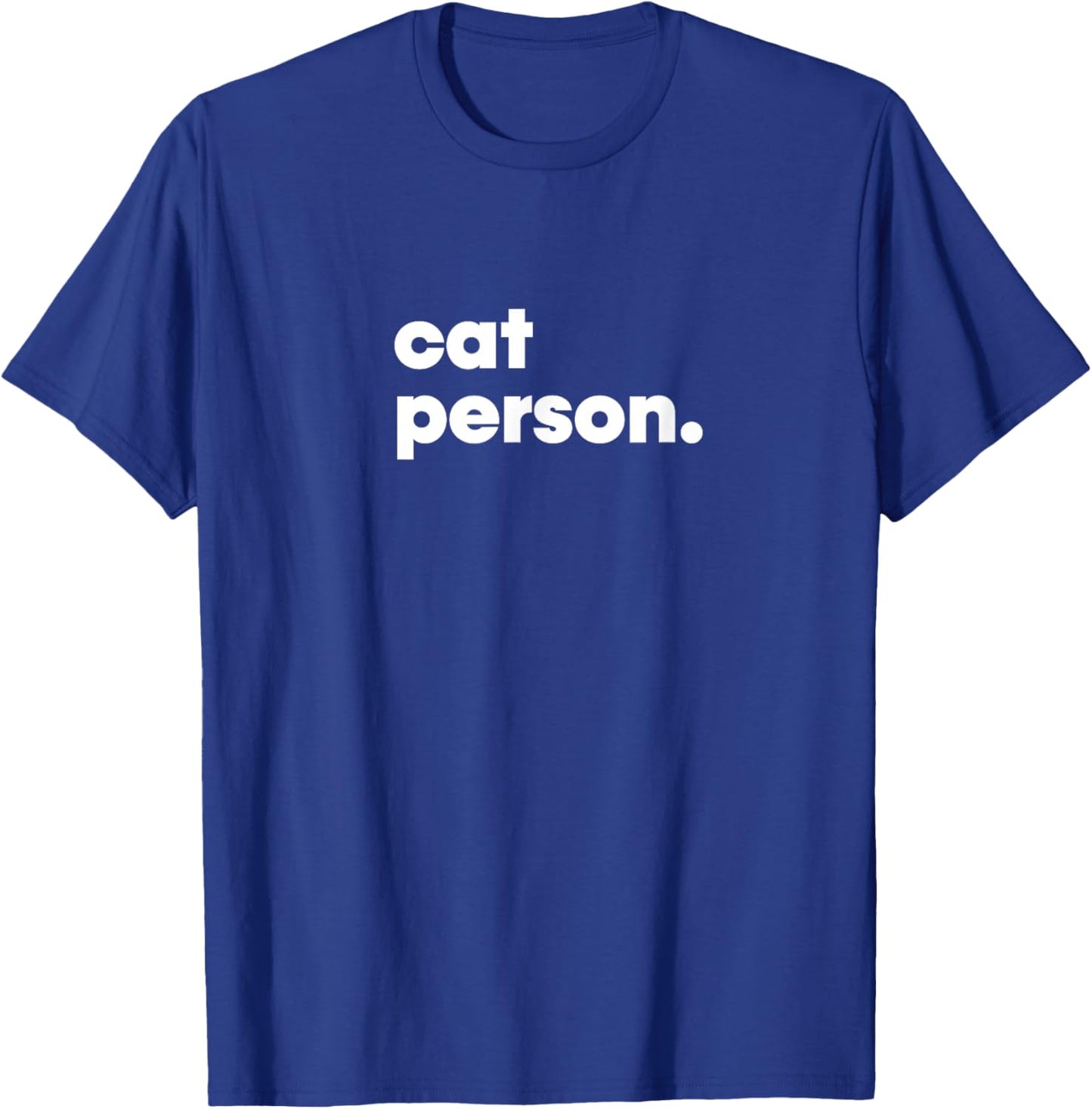 Cat Person - Funny Cat T-Shirt - T-Shirt | Royal