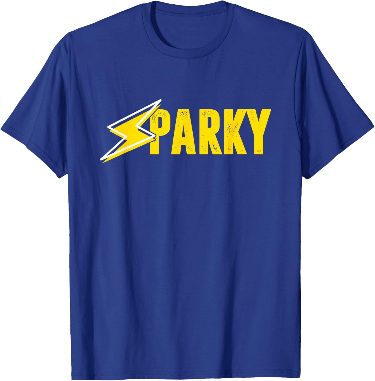 Sparky | Electricity Lineworker | Electrician T-Shirt - T-Shirt | Royal