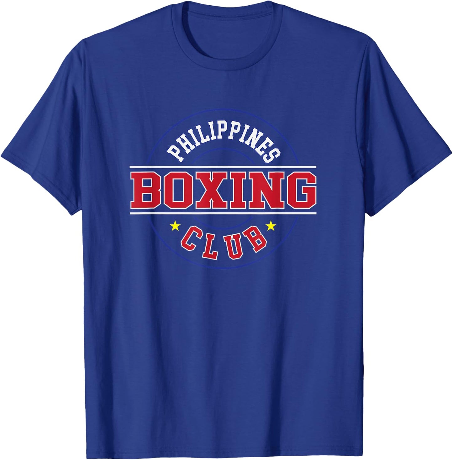 Philippines Boxing Club Gym Boxer Filipino Pinoy Pride T-Shirt - T-Shirt | Royal