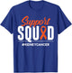 Support Squad Kidney Cancer Awareness Gift T-Shirt - T-Shirt | Royal