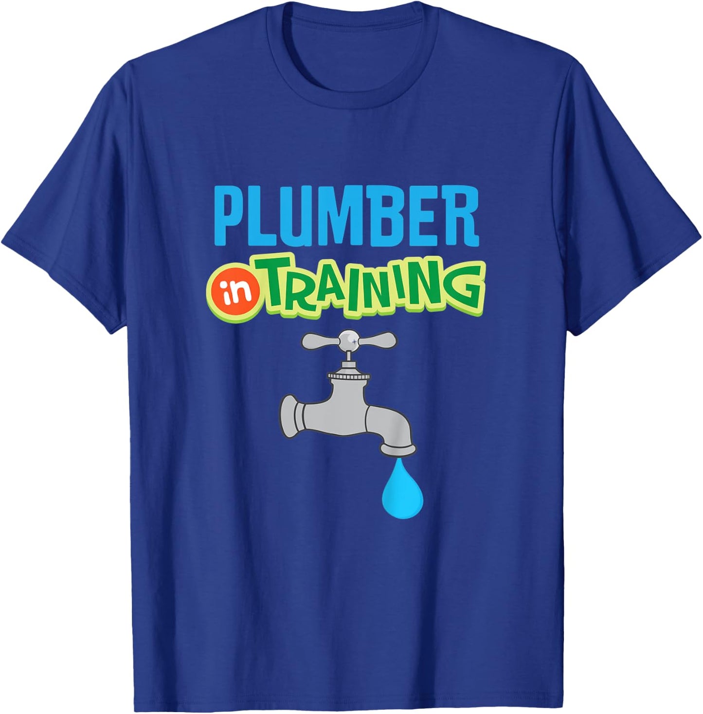 Kids Future Plumber in Training T-Shirt - T-Shirt | Royal