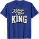Kidney Stone King! Funny Kidney Stone Passing Retro T-Shirt - T-Shirt | Royal