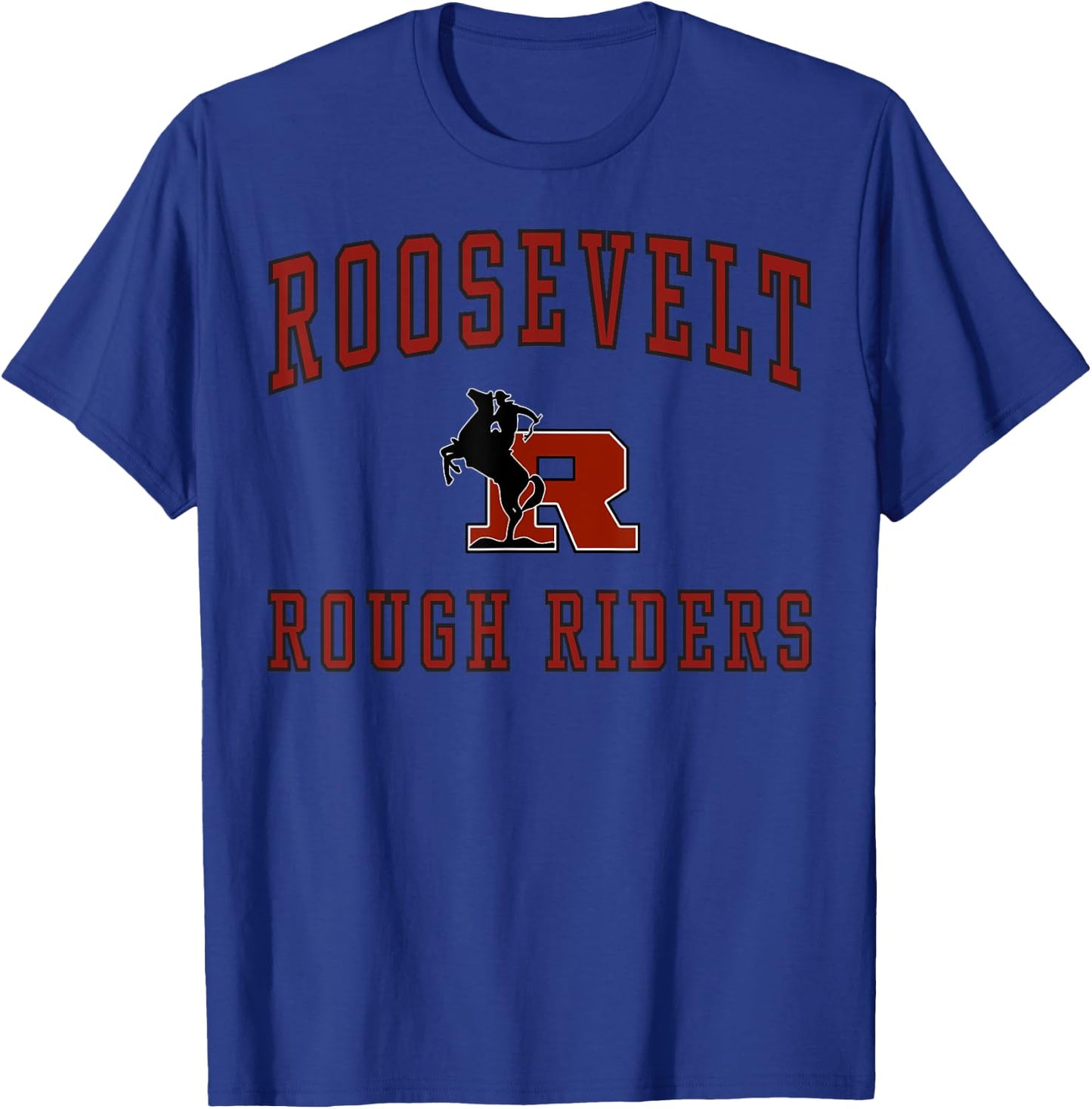 Roosevelt High School Rough Riders C1 T-Shirt - T-Shirt | Royal