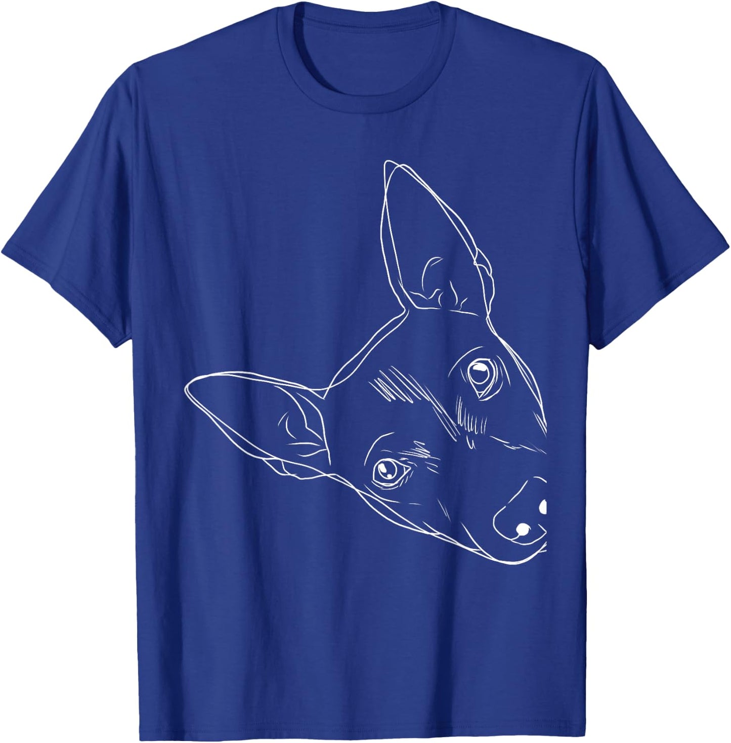 Funny Dog American Hairless Terrier T-Shirt - T-Shirt | Royal