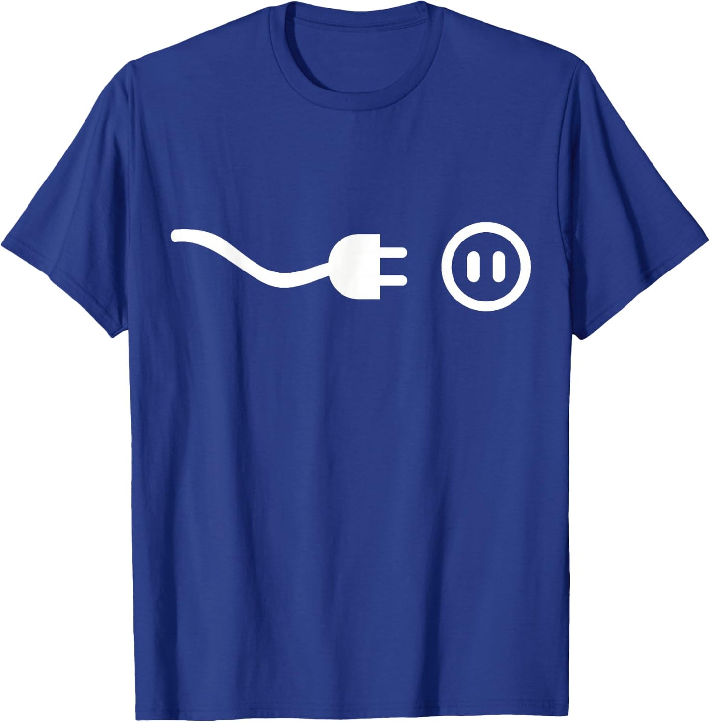 Plug outlet T-Shirt - T-Shirt | Royal