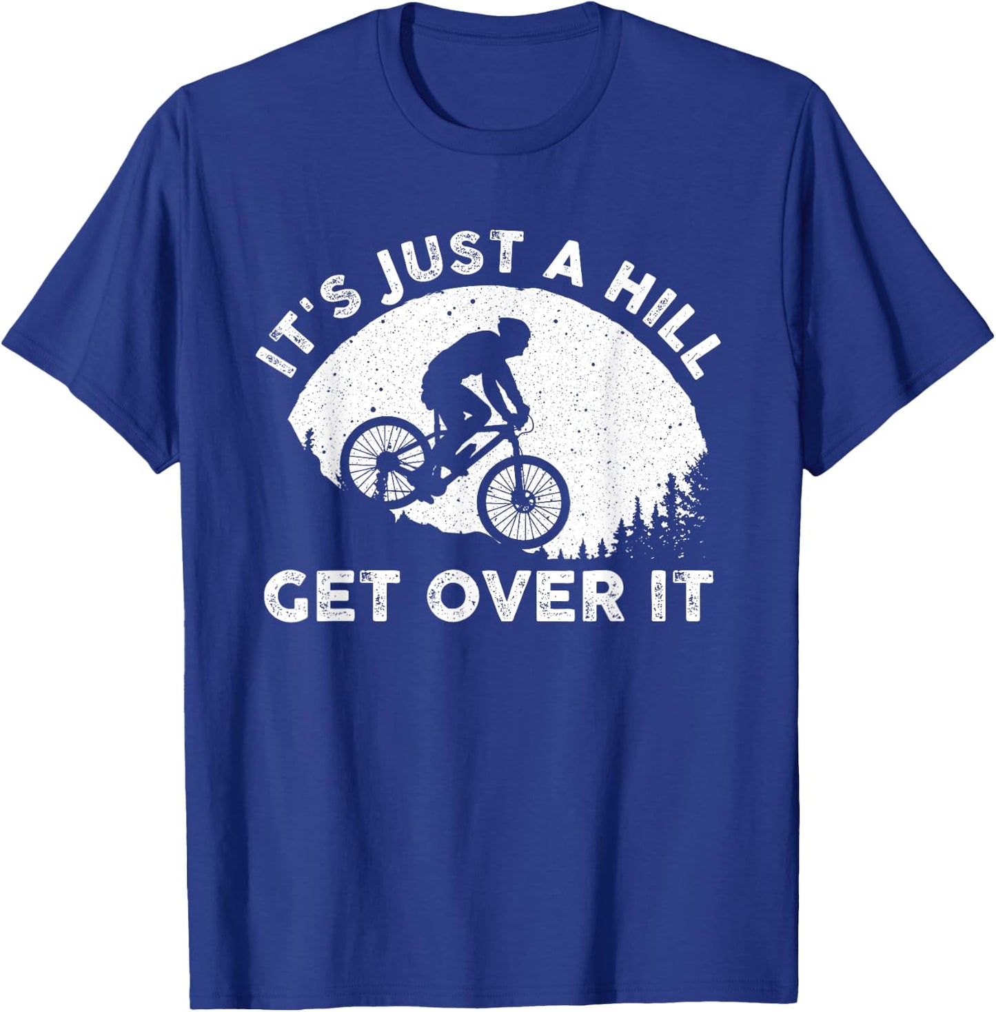 Funny Mountain Biking Design Women Trail Ride Lover T-Shirt - T-Shirt | Royal