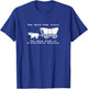 The Anti-Vax Trail Pro Vax Vaccination T-Shirt - T-Shirt | Royal