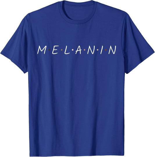M·E·L·A·N·I·N | Melanin T-Shirt - T-Shirt | Royal