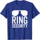 Ring Security Ring Bearer Boys Wedding Party Sunglasses T-Shirt - T-Shirt | Royal