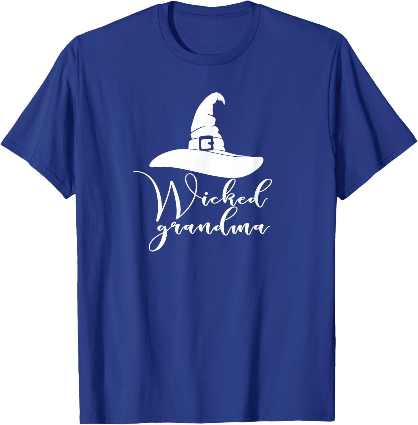Halloween Grandma Shirt-Cute Wicked Witch Hat T-Shirt - T-Shirt | Royal