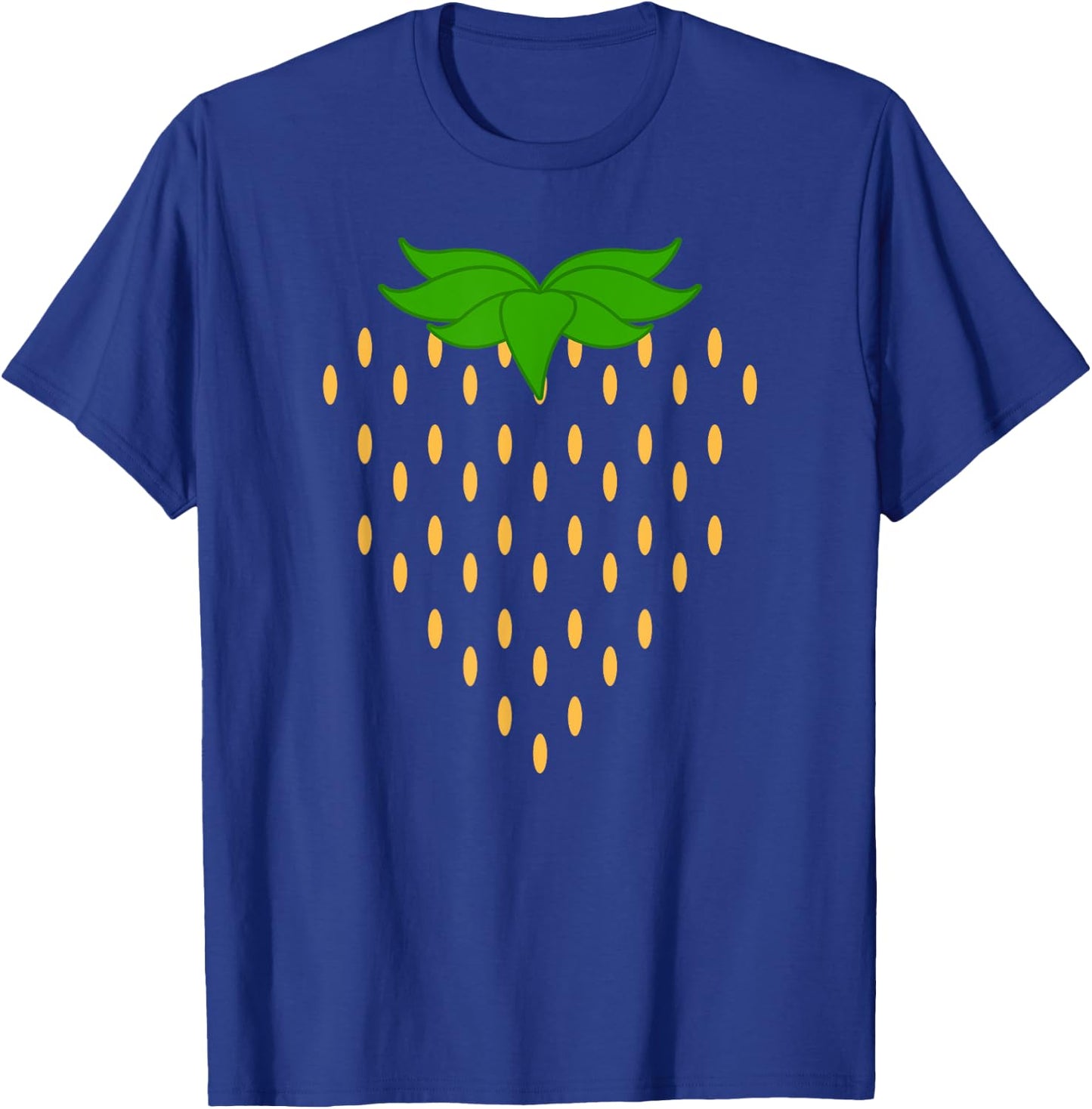 Halloween Strawberry DIY Shirt | Group Matching Costume T-Shirt - T-Shirt | Royal