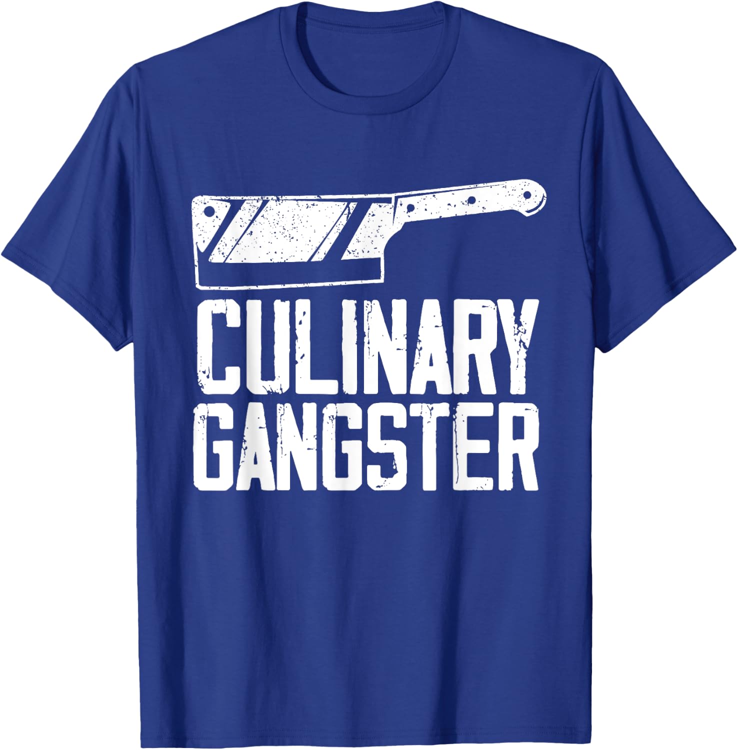 Funny Chef Art Men Women Restaurant Kitchen Food Cooking T-Shirt - T-Shirt | Royal