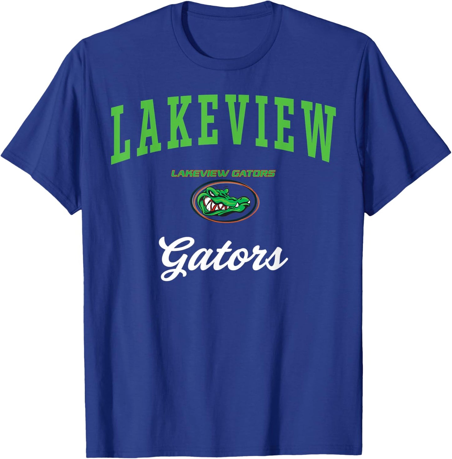 Lakeview High School Gators C3 T-Shirt - T-Shirt | Royal