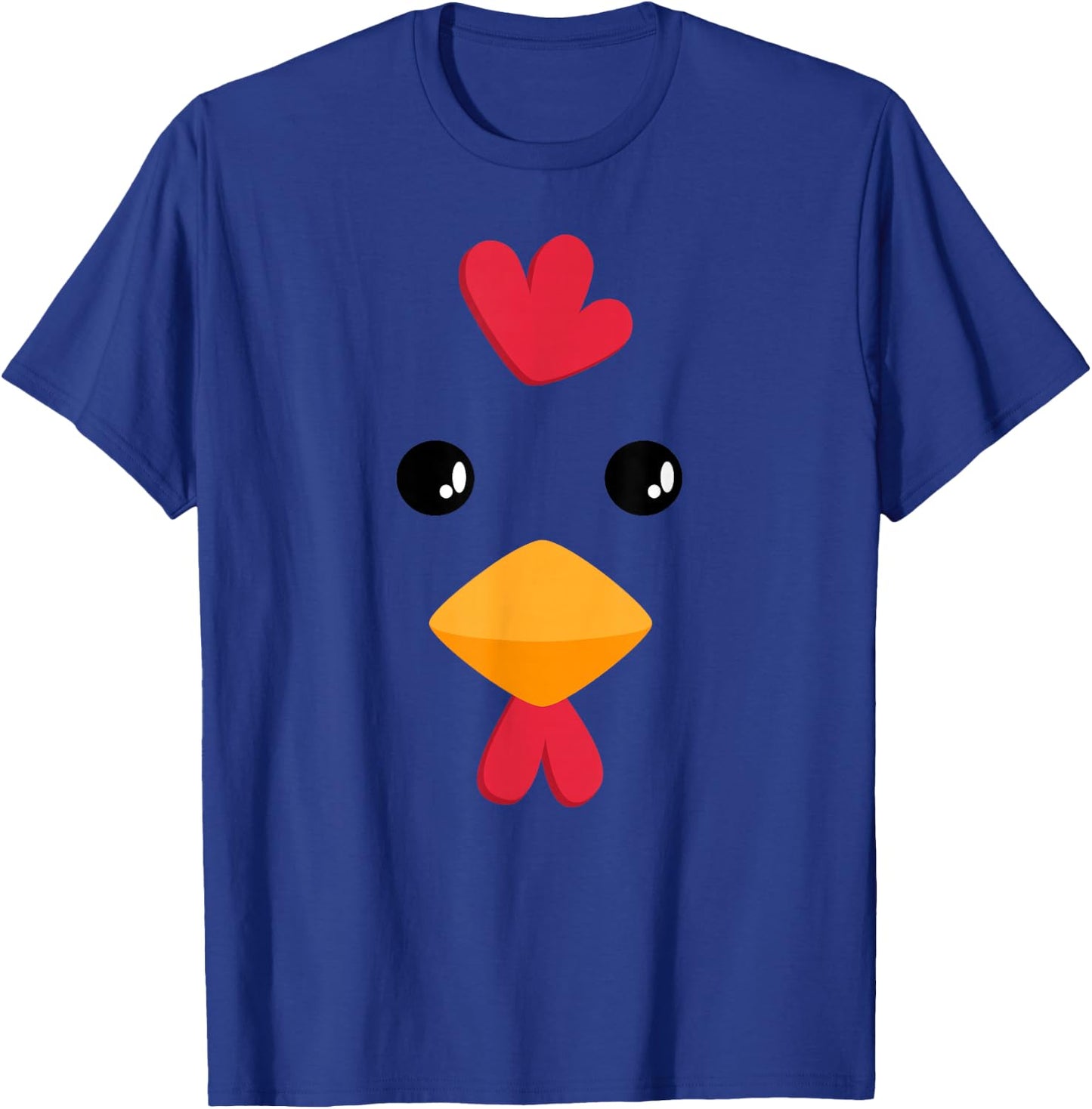 Chicken Halloween Costume Funny Kids Adults T-Shirt - T-Shirt | Royal