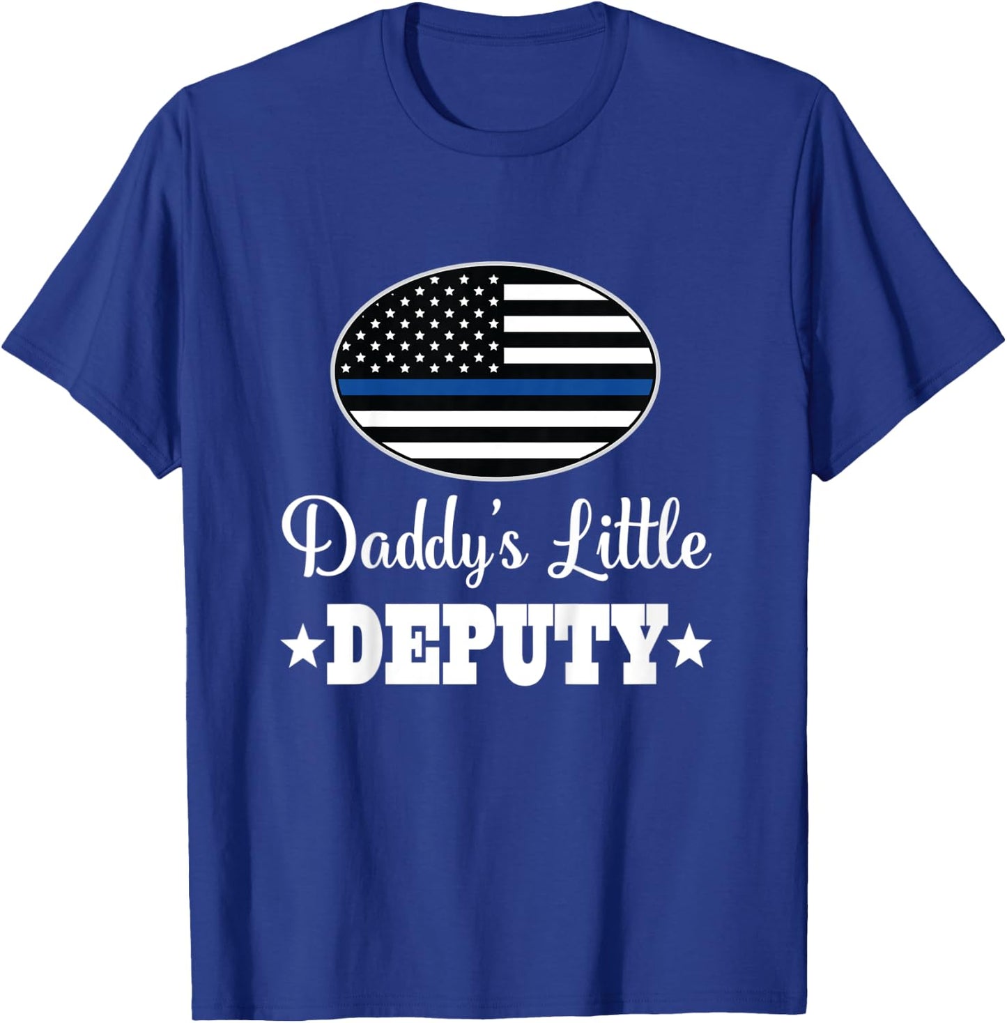 Kids Sheriff Deputy Son T-Shirt - T-Shirt | Royal