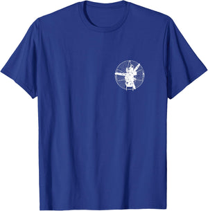 Simple Paramotor Shirt For Powered Paragliding Lovers T-Shirt - T-Shirt | Royal
