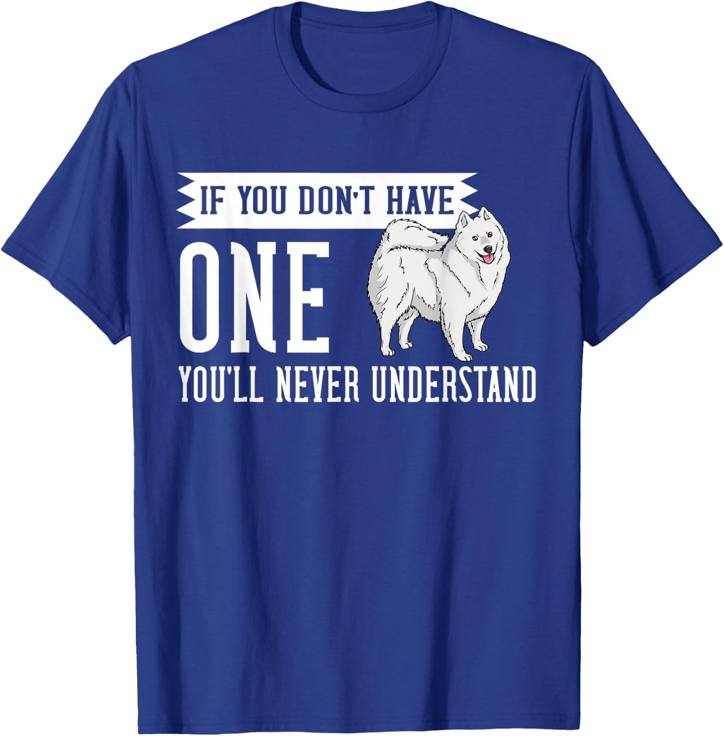 American Eskimo Dog Puppies Owner Lover Men Women Kids T-Shirt - T-Shirt | Royal