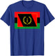 African American Heritage Flag T-Shirt - T-Shirt | Royal