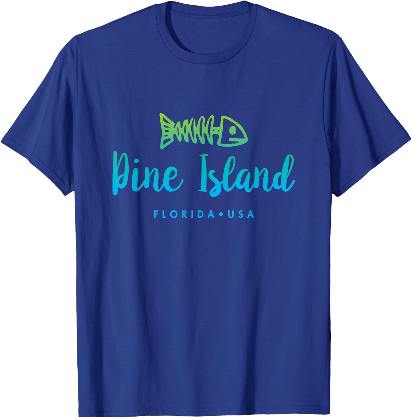 Pine Island Florida T-Shirt - T-Shirt | Royal