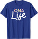 QMA Life Nursing Healthcare Nurse Week Medication Aide T-Shirt - T-Shirt | Royal