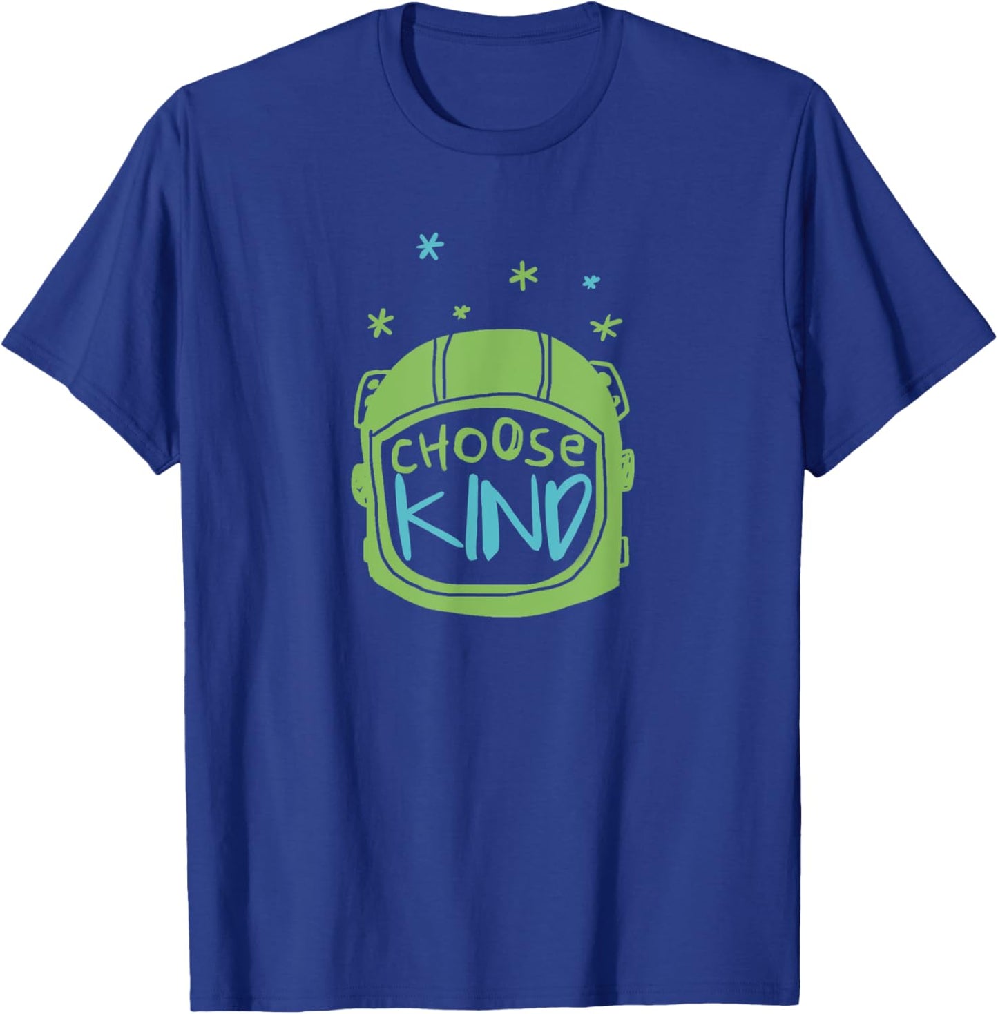 Choose Kind space helmet, wonder book inspired,anti bullying T-Shirt - T-Shirt | Royal