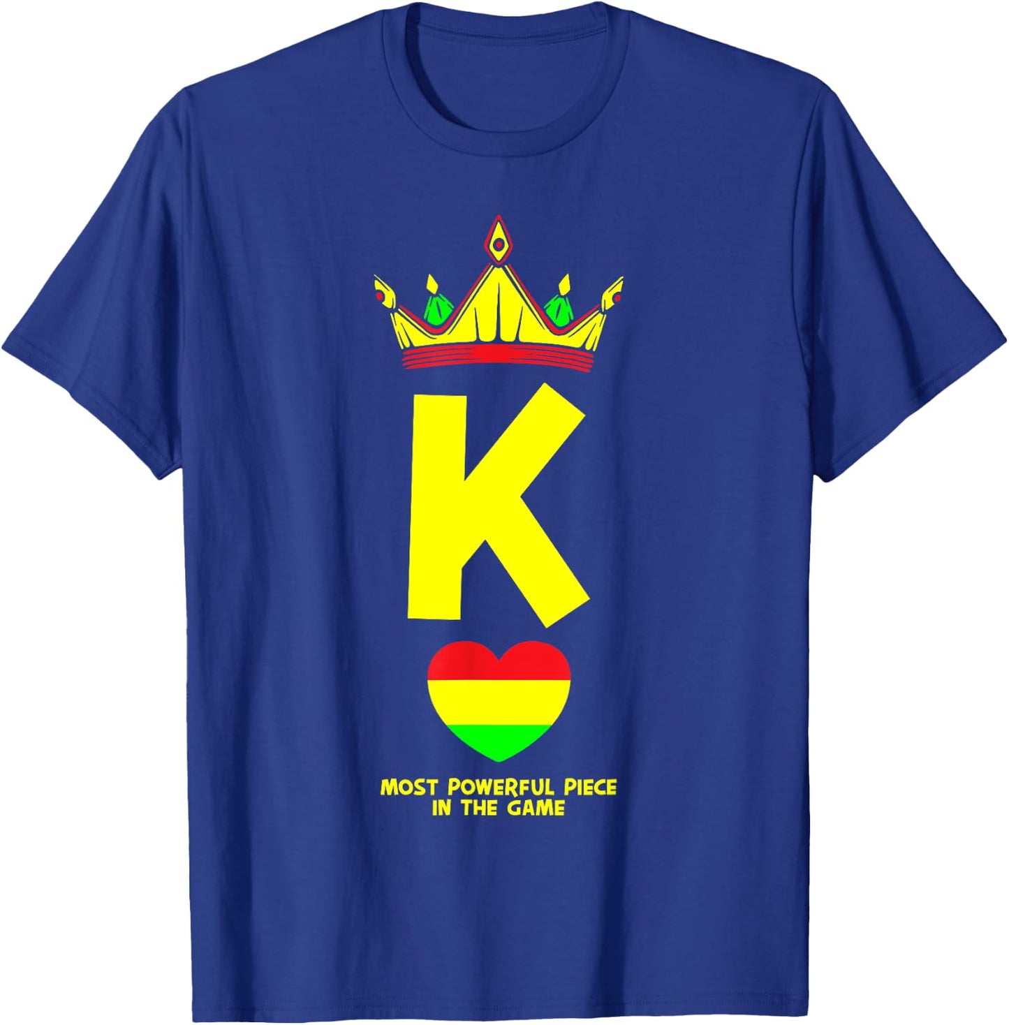 Black King The Most Powerful Piece In The Game Juneteenth T-Shirt - T-Shirt | Royal