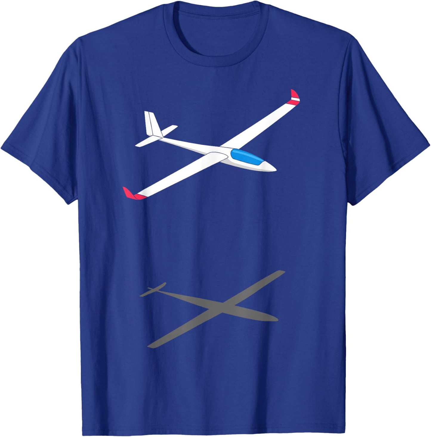 Sailplane Glider T-Shirt - T-Shirt | Royal