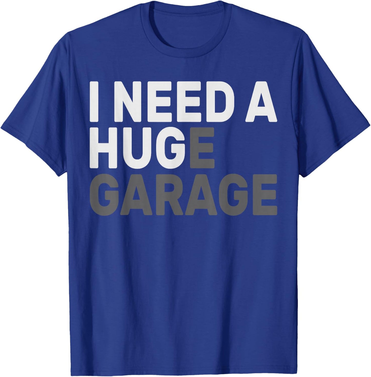 I Need A Hug E Garage Mechanic T-Shirt - T-Shirt | Royal