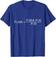 Bayes Theorem Cute Science and Math T Shirts for Geeks T-Shirt - T-Shirt | Royal