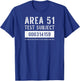 Area 51 Test Subject Alien Abduction Halloween Costume T-Shirt - T-Shirt | Royal
