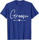 Groom JGA Stag Night T-Shirt - T-Shirt | Royal