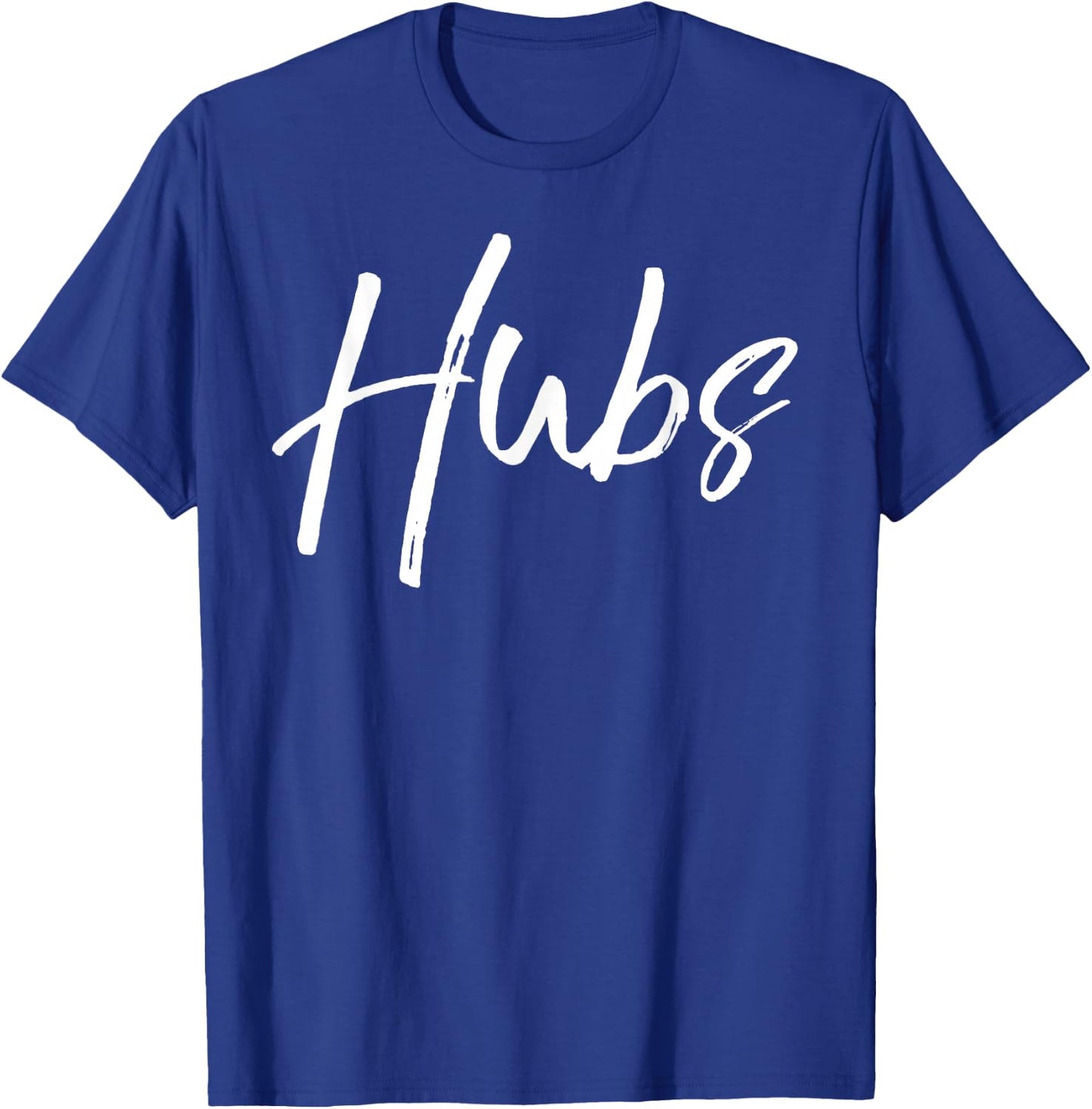 Cute Wedding Gift Husband Engagement Party Gift Hubs T-Shirt - T-Shirt | Royal