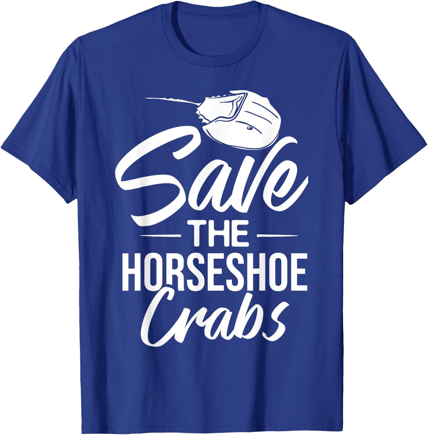 Horseshoe Crab Xiphosura Blood Eggs Fossil T-Shirt - T-Shirt | Royal