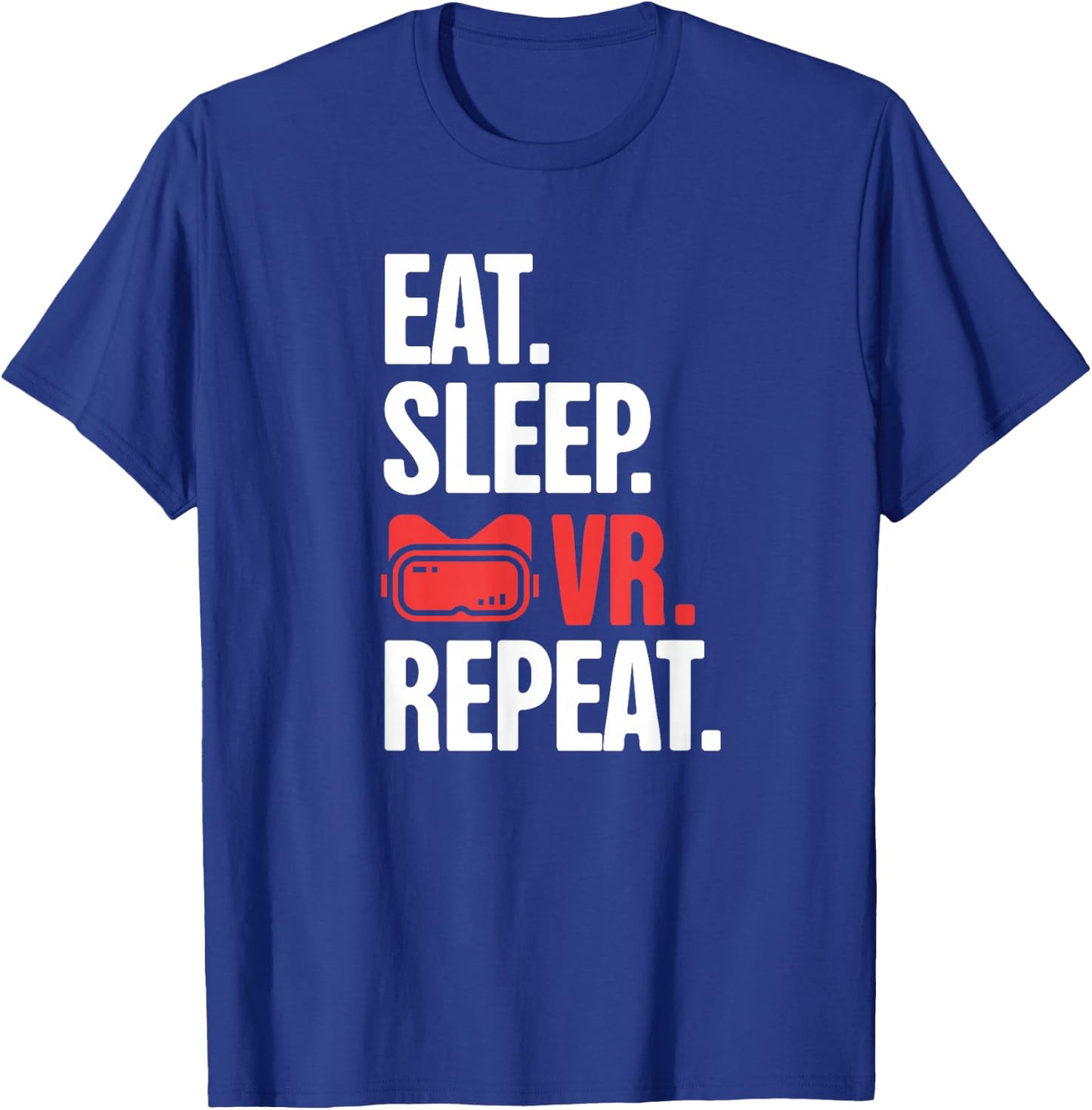 Funny VR Developer & Gamer / Virtual Reality T-Shirt - T-Shirt | Royal