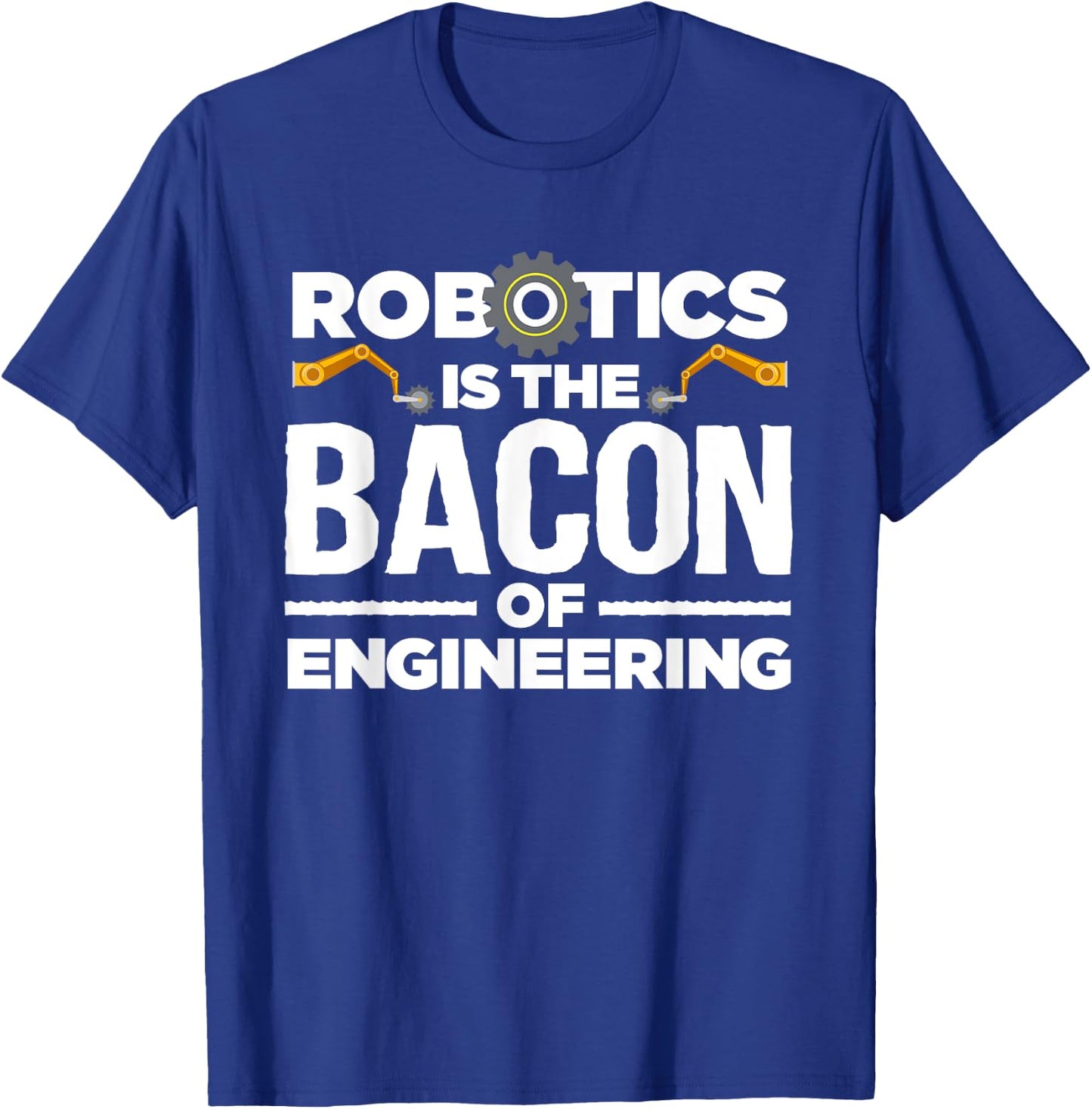 Funny Robotics Art Women Robot Engineers Lovers T-Shirt - T-Shirt | Royal