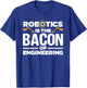 Funny Robotics Art Women Robot Engineers Lovers T-Shirt - T-Shirt | Royal