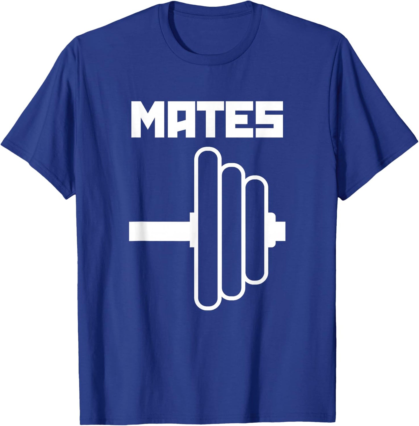 Swole Mates Cute Workout Couples Valentines Day Gym Fitness T-Shirt - T-Shirt | Royal