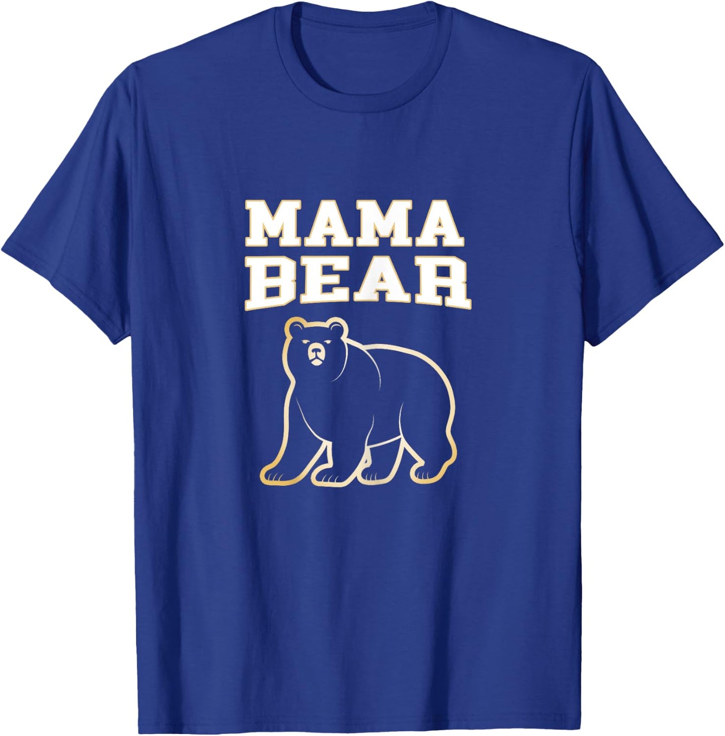 Mama Bear Cool Matching Family Christmas for Moms Women T-Shirt - T-Shirt | Royal