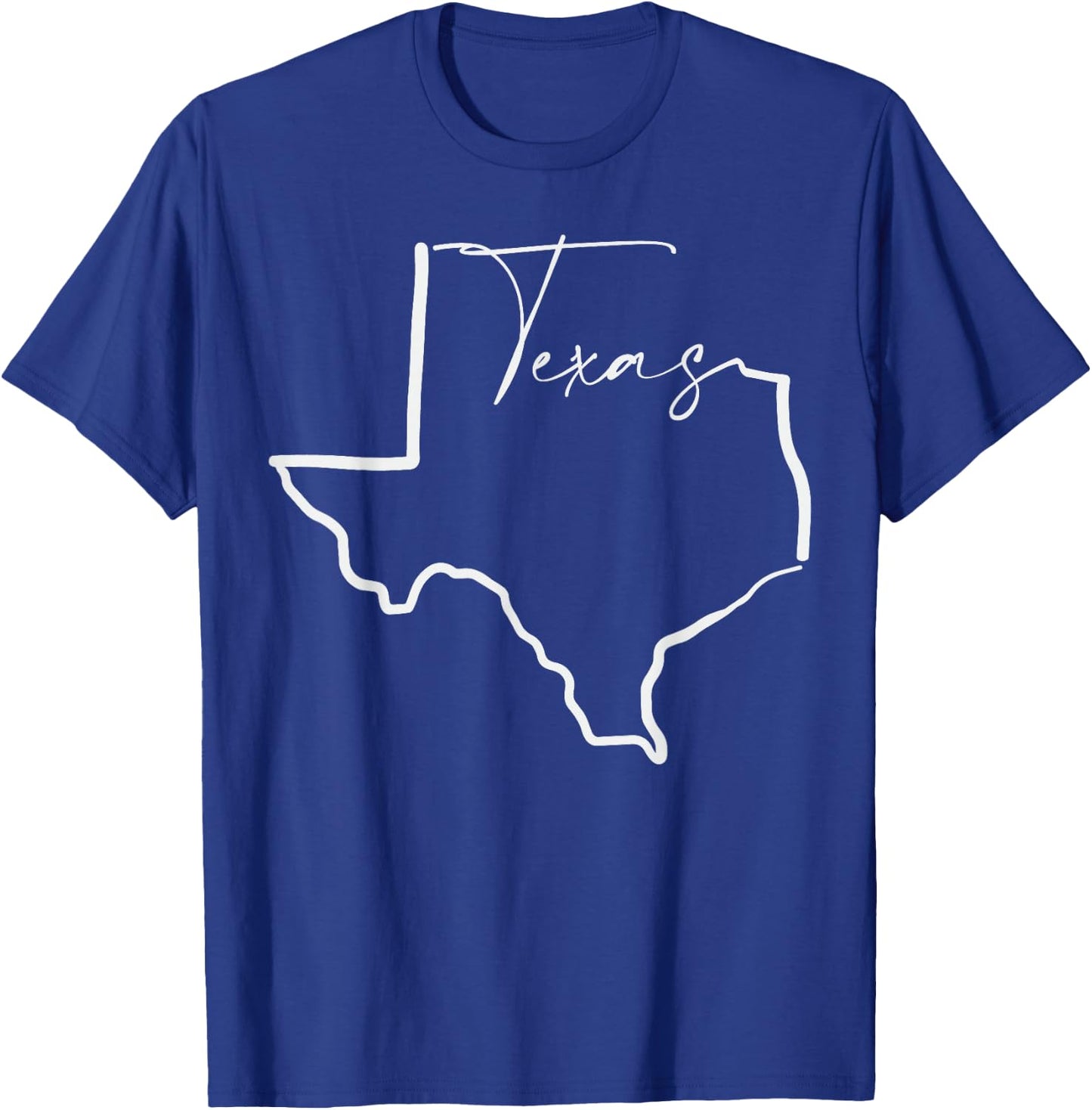 Texan Gifts Texas Shirt Texas Graphic . Men TX T-Shirt - T-Shirt | Royal