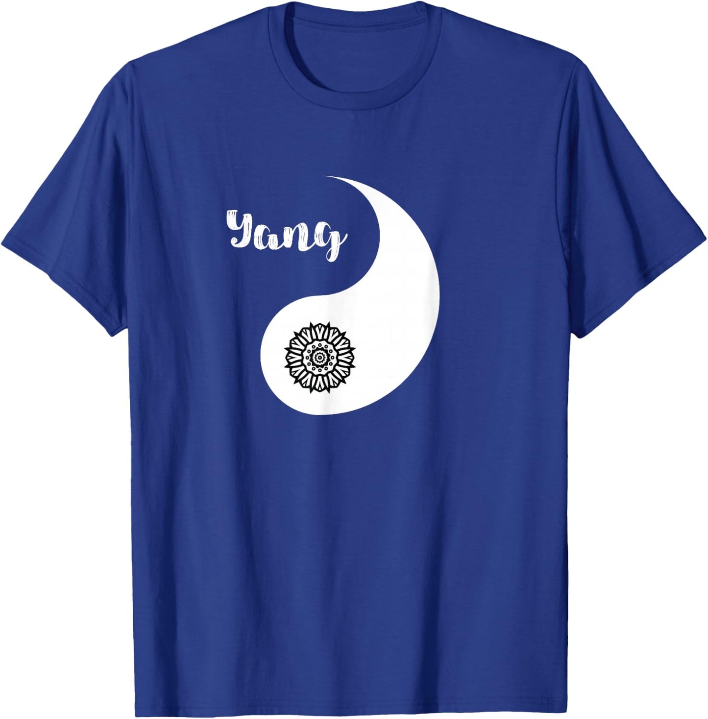 Yin & Yang Valentine's Day Cute Matching Couple T-Shirt - T-Shirt | Royal