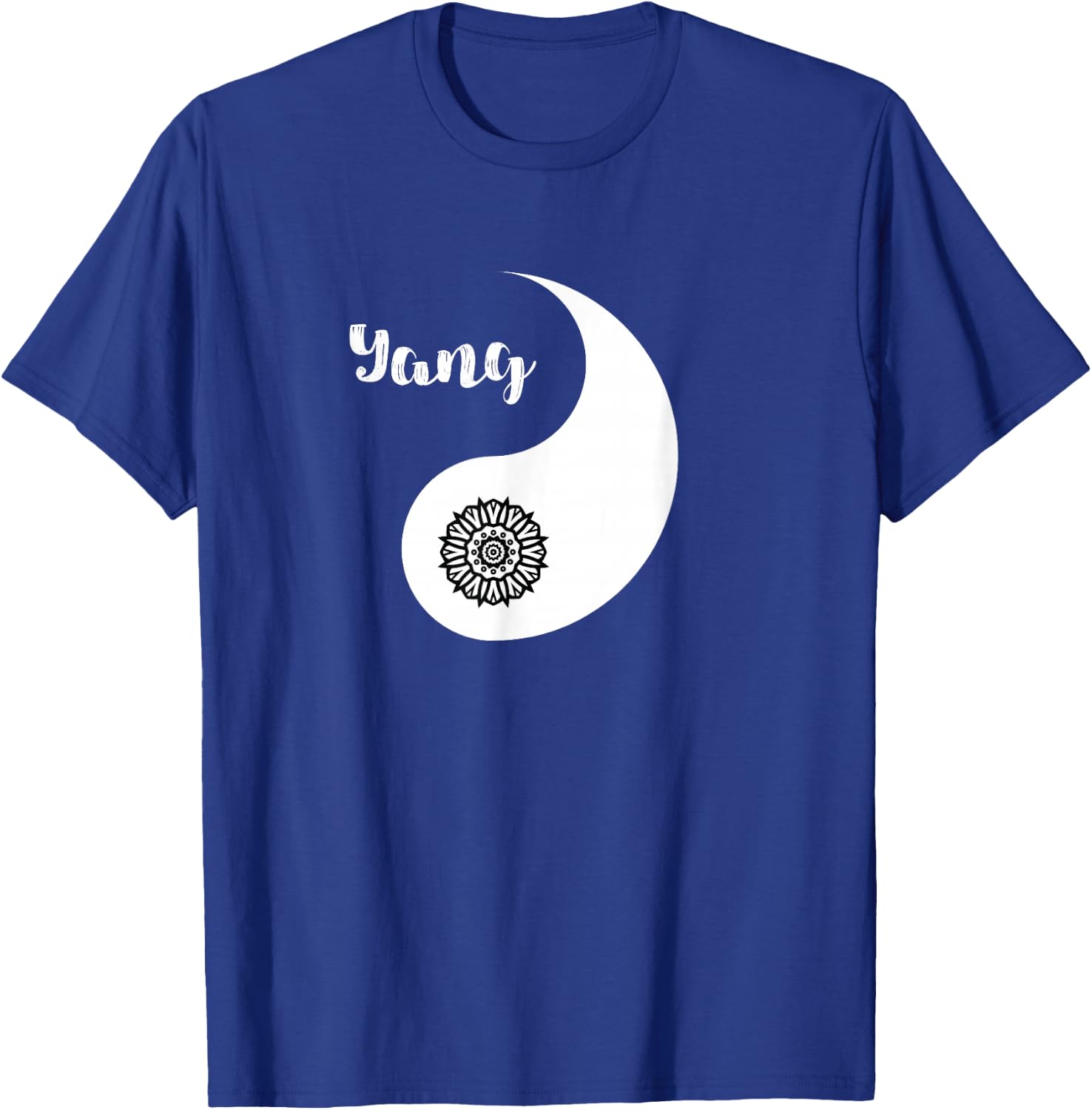 Yin & Yang Valentine's Day Cute Matching Couple T-Shirt - T-Shirt | Royal