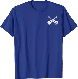 Disney Pixar Coco Crossed Guitars Pocket Tonal Coco Back T-Shirt - T-Shirt | Royal